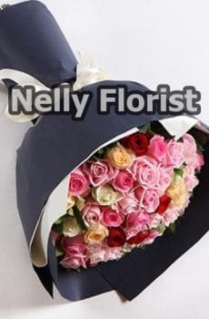 Bouquet-Ulang-Tahun-karangan-bunga-mawar