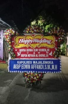 Bunga Papan Wedding BP-023