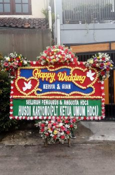 Bunga Papan Wedding BP-020