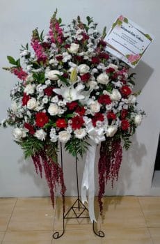 jual bunga standing flowers wedding bandung